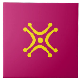 Cantabrian Lábaru Flag Tile