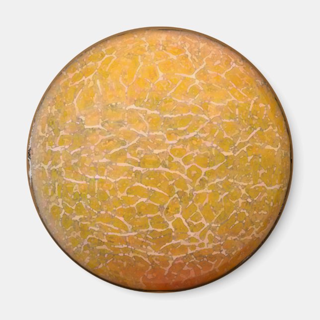 Cantaloupe 2 Watercolor - Magnet (Front)