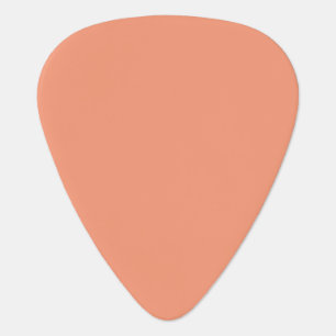 Cantaloupe pink Orange template to Customise Guitar Pick