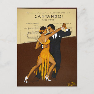 Cantan O  Holiday Postcard