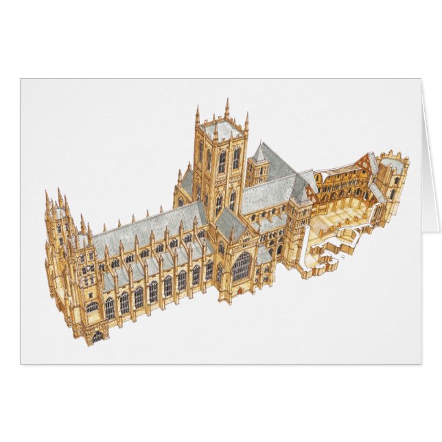 Canterbury Cathedral. Great Britain (Front Horizontal)