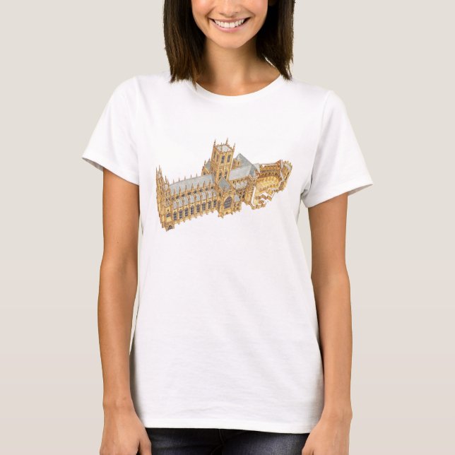 Canterbury Cathedral. Great Britain T-Shirt (Front)