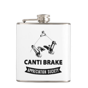 Canti Brake Appreciation Society Hip Flask
