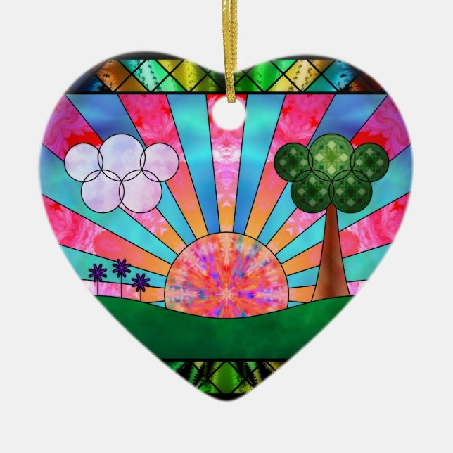 Canticle of the Sun Ornament (Front)