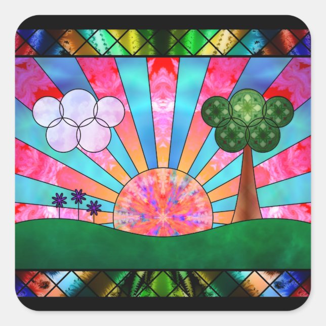 Canticle of the Sun Stickers (Front)