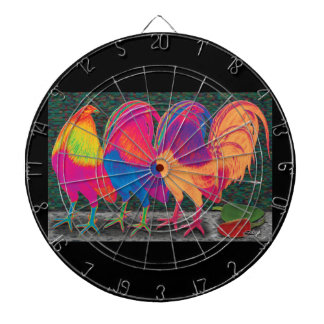 Cantina Roosters Dartboard