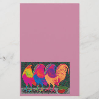 Cantina Roosters Stationery