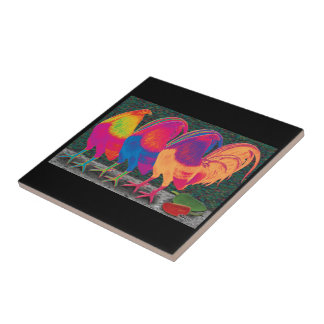 Cantina Roosters Tile