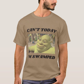 Cantoday Im Swamped Vintage Cartoon By Merch1 gift T-Shirt