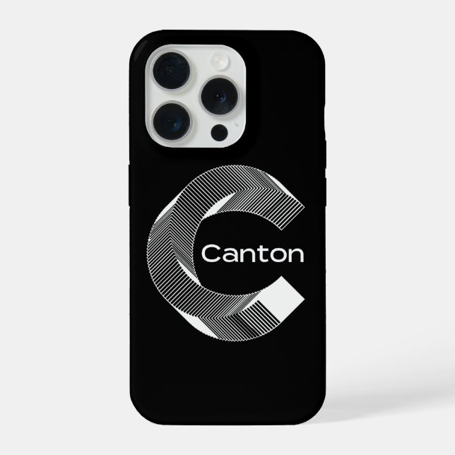 canton crypto iphone case (Back)