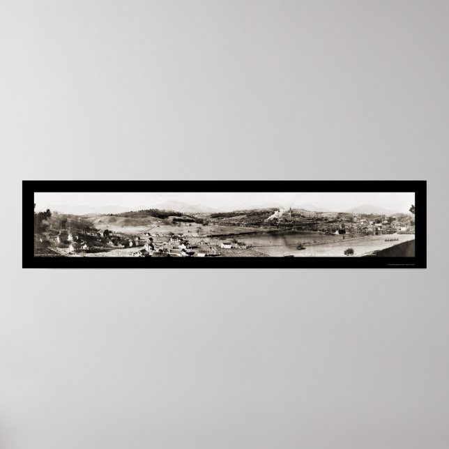 Canton NC Fibre Photo 1911 Poster (Front)