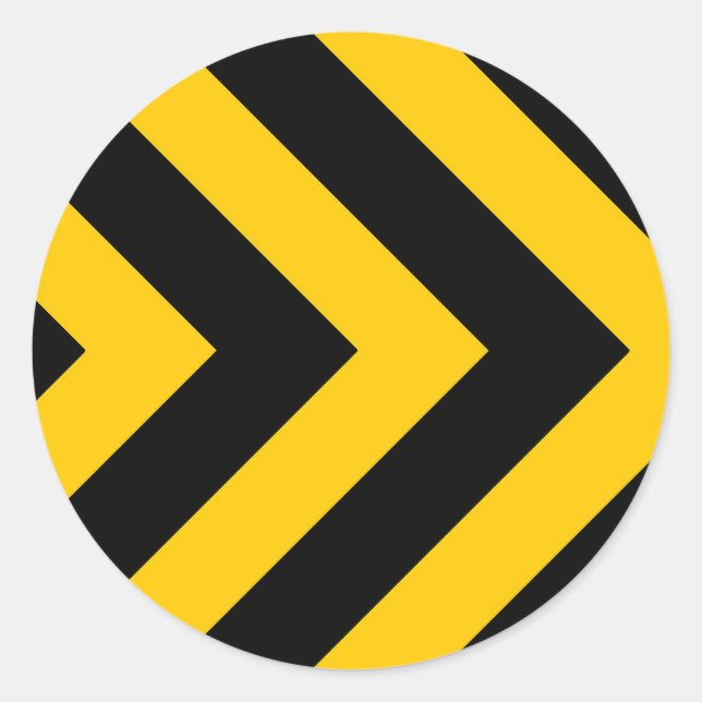 Canton of Axed Root Populace Badge Classic Round Sticker (Front)