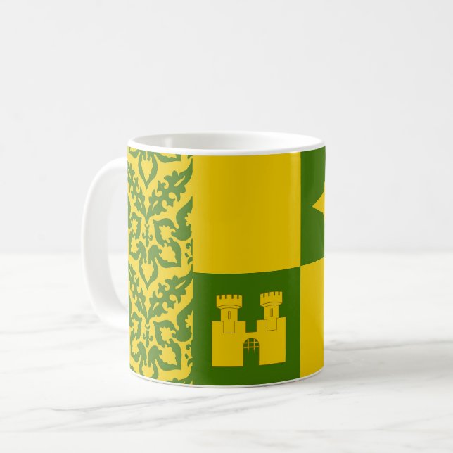 Canton of Castle North Populace Badge Coffee Mug (Front Left)
