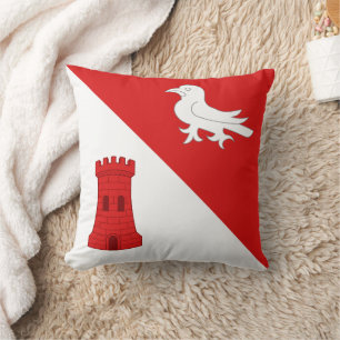 Canton of Gallavally Populace Badge Throw Pillow