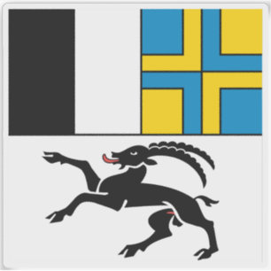 Canton of Graubünden flag, Switzerland