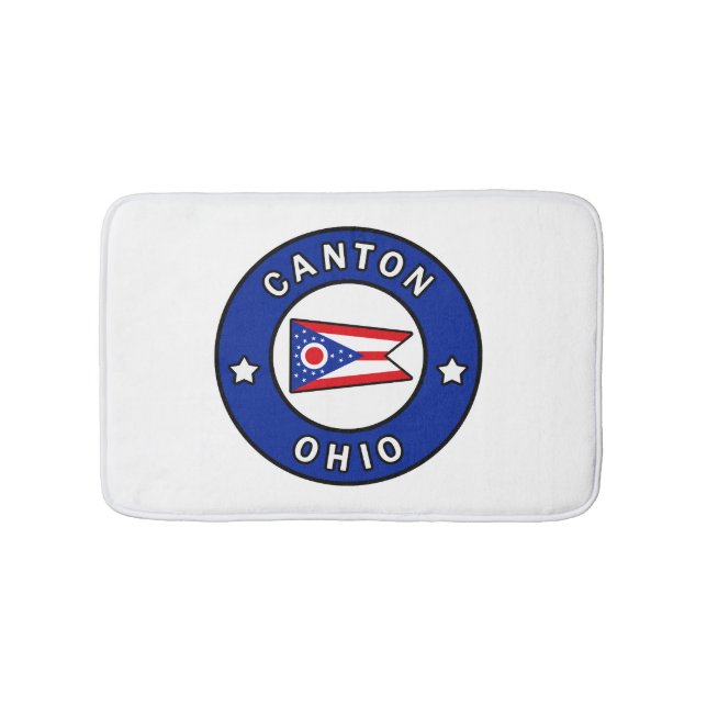Canton Ohio Bath Mat (Front)