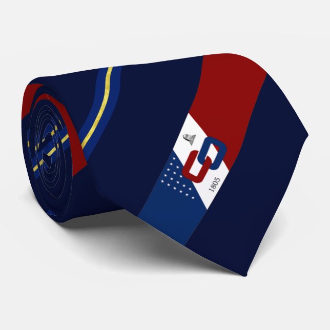 Canton (Ohio) city Neck Tie (Rolled)