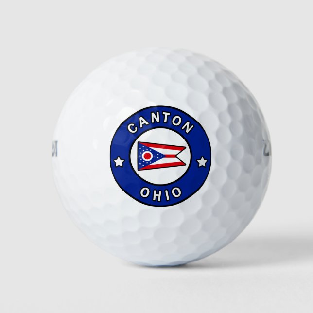 Canton Ohio Golf Balls (Front)