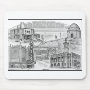 Canton Ohio Historic Landmarks Mouse Pad