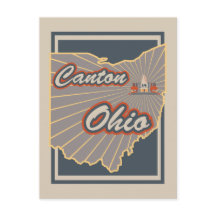 Canton, Ohio Postcard - Travel Postcard v2