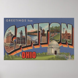 Canton, OhioLarge Letter ScenesCanton, OH 2 Poster