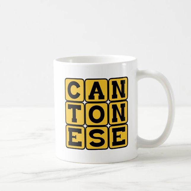 Cantonese, Language of China Coffee Mug (Right)