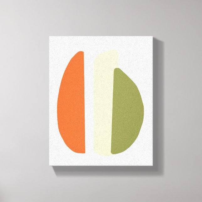 canvas 3 minimalist shapes print (Front)