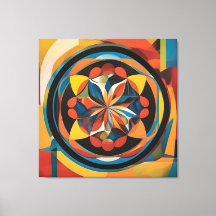 Canvas abstract art