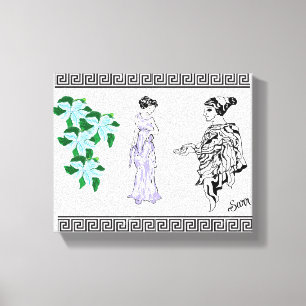 Canvas :  Ancient Greek Print
