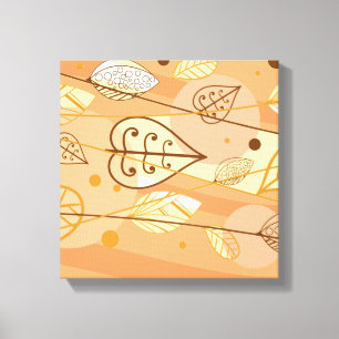 Canvas Art-Autumn Leaves Print