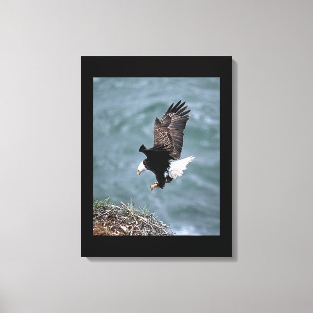 Canvas Art-Eagle Print (Front)