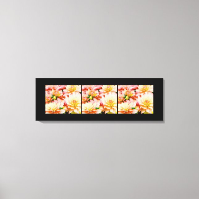 Canvas Art Fall Flowers (Front)
