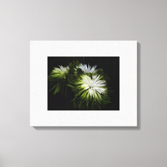 Canvas Art-Flowers Print (Front)