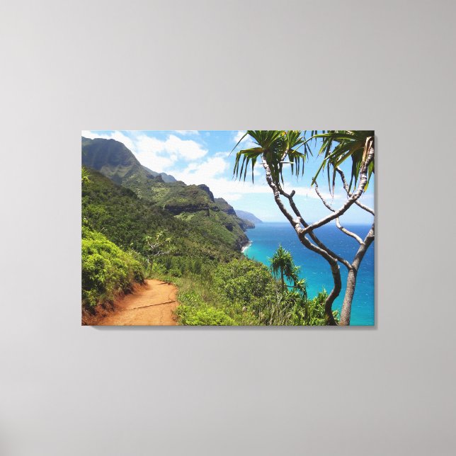 Canvas Art-Kauai Coast (Front)