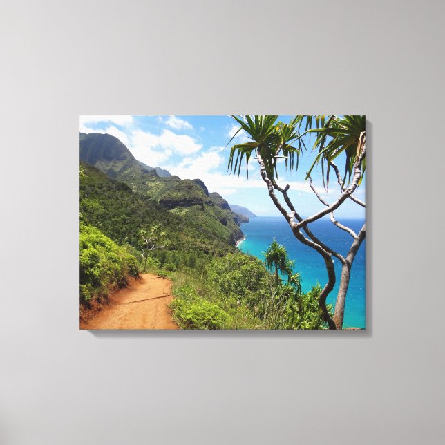 Canvas Art-Kauai Coast Print (Front)