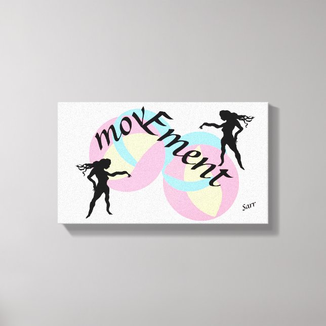 Canvas Art : Movement   (Front)