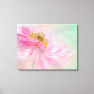 Canvas Art-Pink Flower Print
