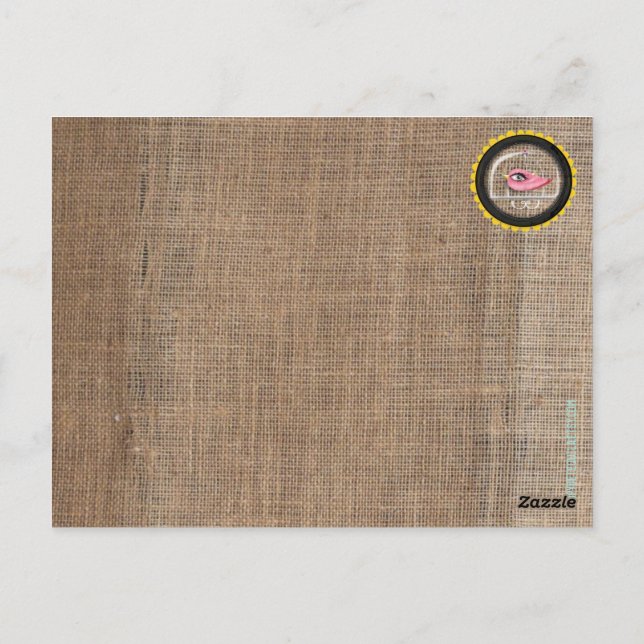 Canvas Art Postcard (Back)