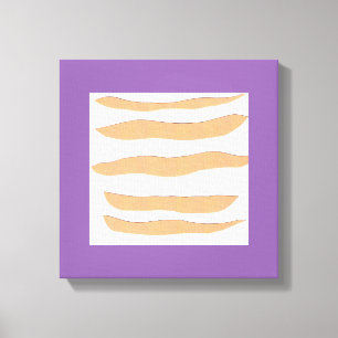 Canvas Art with Tiger Stripes