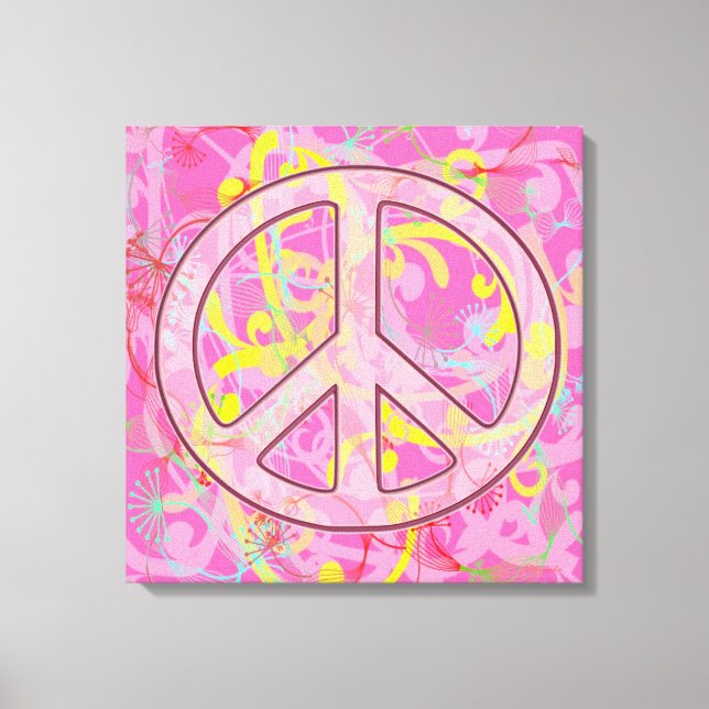 CANVAS ARTWORK - SEPARATED PEACE - WALL DECOR (Front)