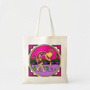 Canvas Bag: Kokopelli, Flute Player of the Desert Tote Bag