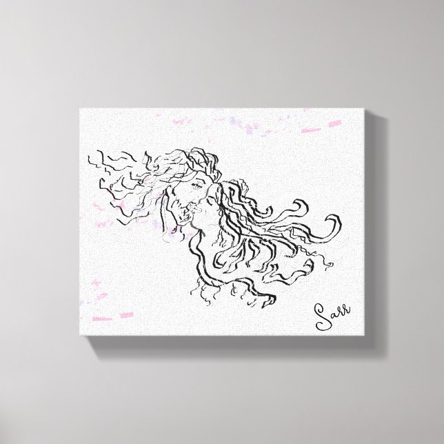 Canvas : Beginning's  Print (Front)