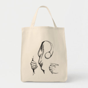 CANVAS CARNAGE CUSTOM ORGANIC TOTE BAG