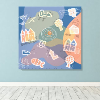 canvas city blue print