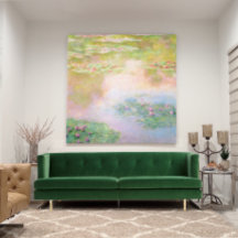 CANVAS | Claude Monet (40"x40") Nymphéas