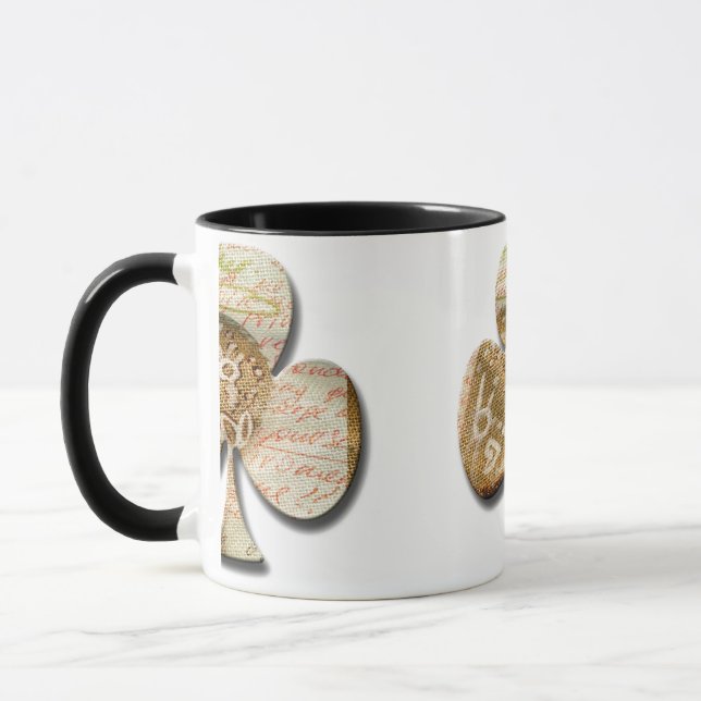 Canvas clover mug (Left)