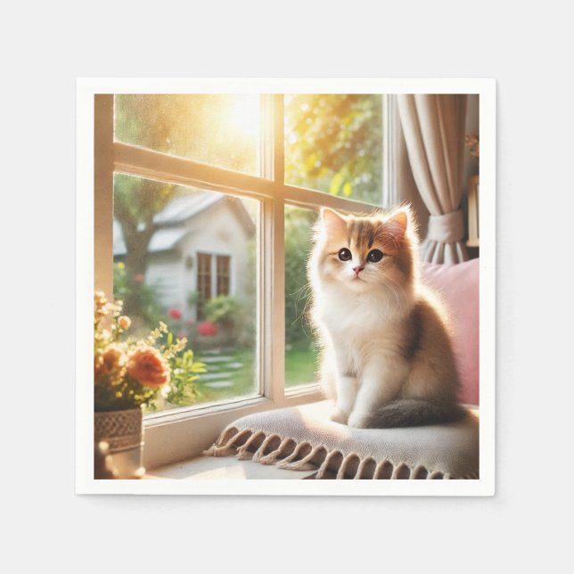 "Canvas Creations: Wear & Decor" Napkin (Front)