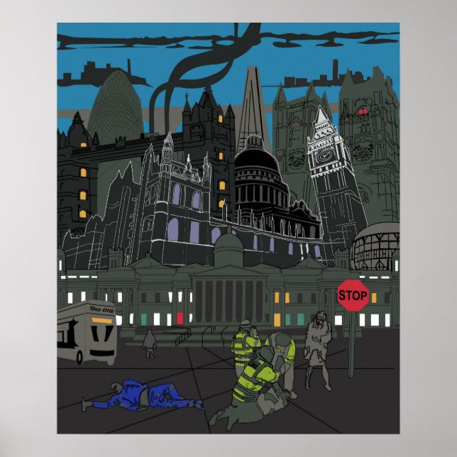 Canvas London Alternative Scene Poster (Front)