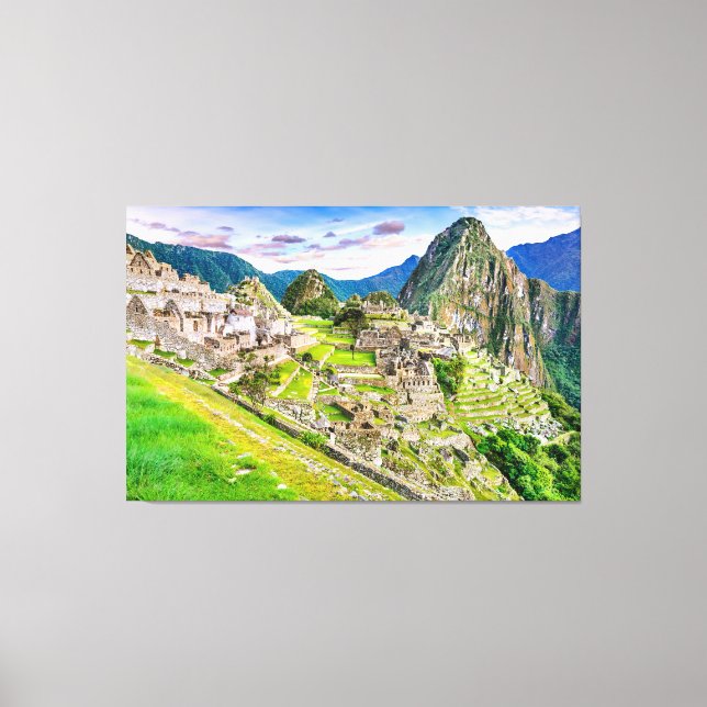 Canvas Machu Picchu, Cusco - Peru Print (Front)