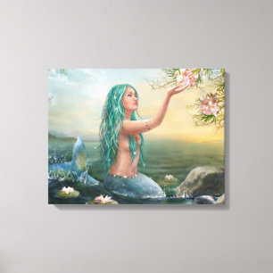 Canvas " Mermaid Ariel" Print